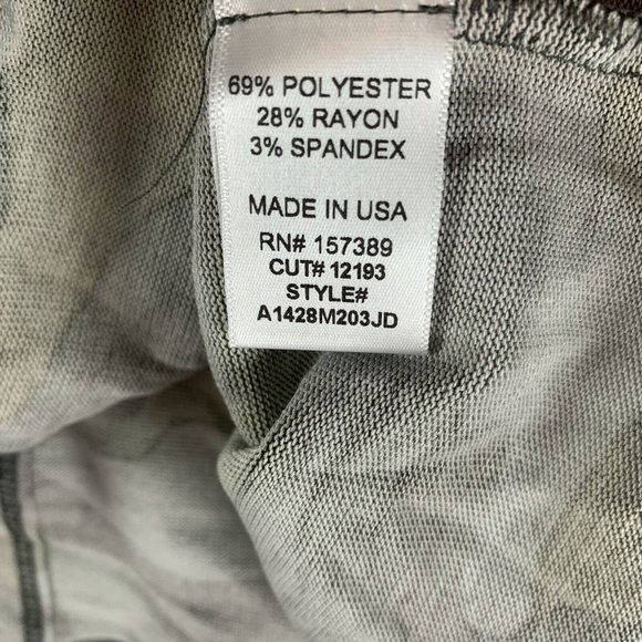 La La Land Top Women's Small Green Camo Pullover V-Neck Long Sleeve‎ Crop 6539 - Picture 6 of 9